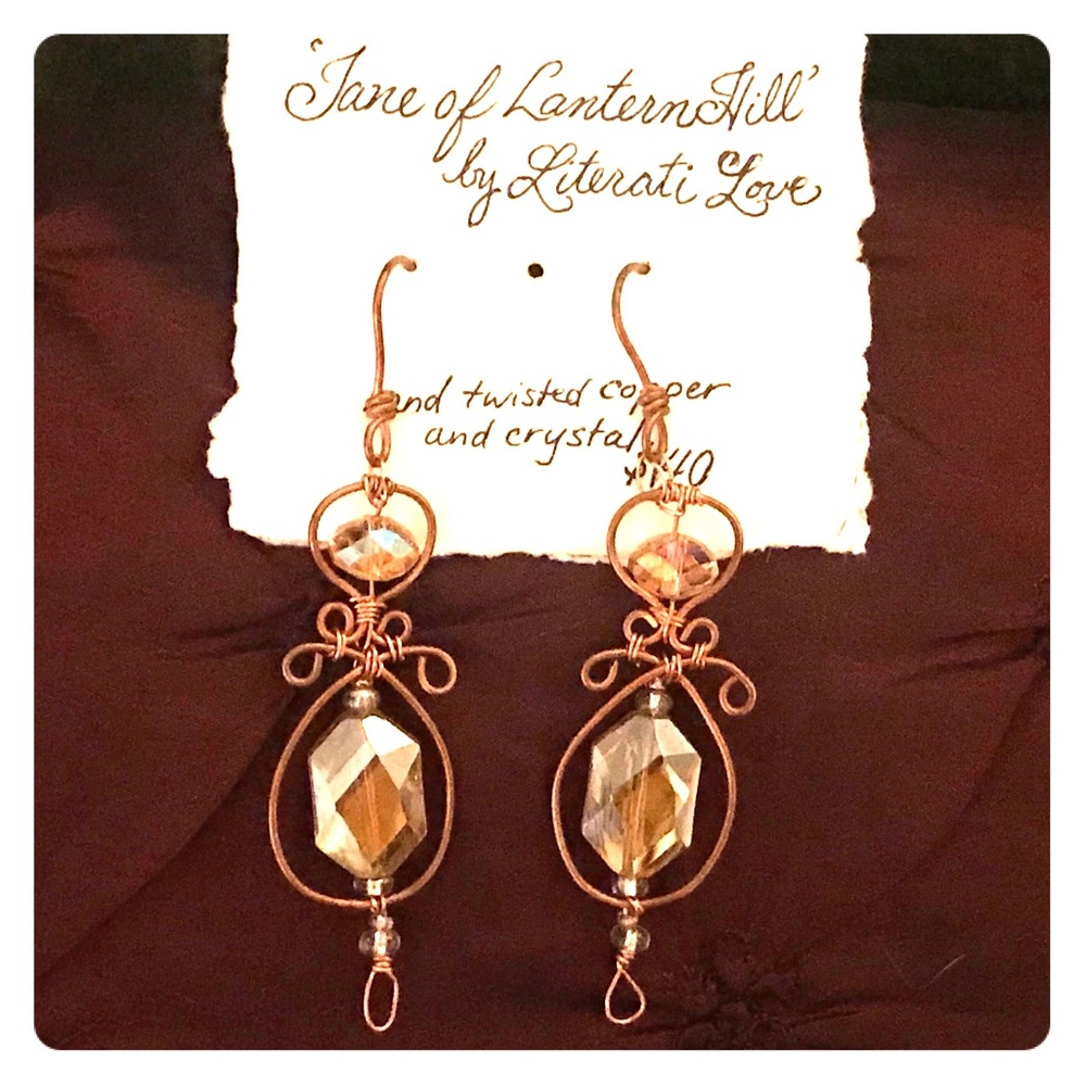 “Jane of Lantern Hill” Earrings by Literati Love